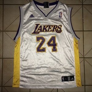 Adidas Kobe Bryant Youth Boys Jersey Home #24